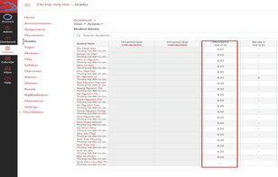 Hướng dẫn sử dụng tính năng điểm danh trên Canvas LMS tại CloudX