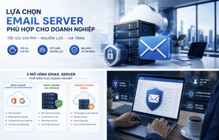 Lựa Chọn Email Server Nào Cho Doanh Nghiệp? Giải Pháp Tối Ưu Về Chi Phí, Nguồn Lực Và Hạ Tầng
