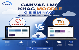 Canvas LMS khác Moodle ở điểm nào? So sánh chi tiết về giao diện, trải nghiệm người dùng, chi phí và khả năng mở rộng