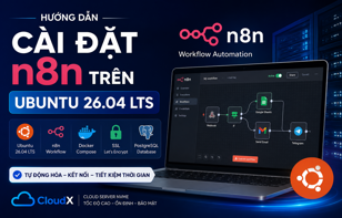 Cài đặt n8n trên Ubuntu 26.04 LTS: Hướng dẫn chi tiết từ A-Z