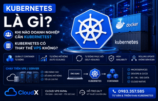 Kubernetes là gì? Khi nào doanh nghiệp cần Kubernetes? Kubernetes có thay thế VPS không?