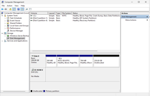 Hướng Dẫn Sửa Lỗi Không Extend Được Ổ C Trên Windows Server 2025 Do Vướng Phân Vùng Recovery