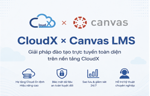 Trải nghiệm Canvas LMS miễn phí 1 tháng cùng CloudX – Tùy chỉnh giao diện, Logo theo thương hiệu trường