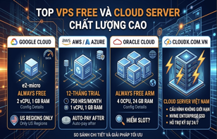 Điểm Danh Các Nhà Cung Cấp VPS Miễn Phí Hàng Đầu Thế Giới: Đâu Là Sự Thật Và Lựa Chọn Tối Ưu Cho Doanh Nghiệp?