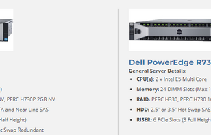 So sánh server Dell R730 và Dell R730xd