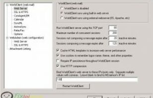 Hướng dẫn đổi port web mail trên mail server Mdaemon