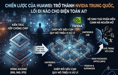 Chiến Lược Của Huawei Để Trở Thành "Nvidia Của Trung Quốc": Lối Đi Nào Cho Điện Toán AI?