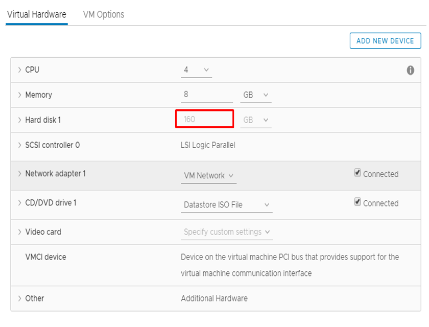 Extend dung lượng cho ổ đĩa Vmware, Cấu hình LVM trên linux trên cùng 1 ổ đĩa