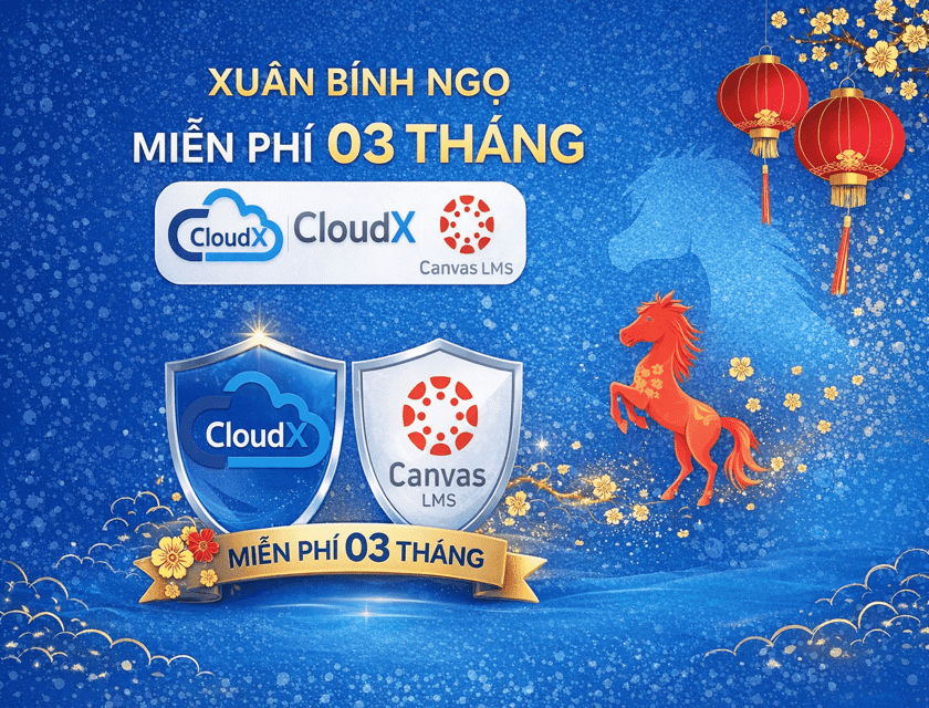CloudX Offers 03 Months of Free Canvas LMS Across Vietnam for Lunar New Year Bính Ngọ 2026